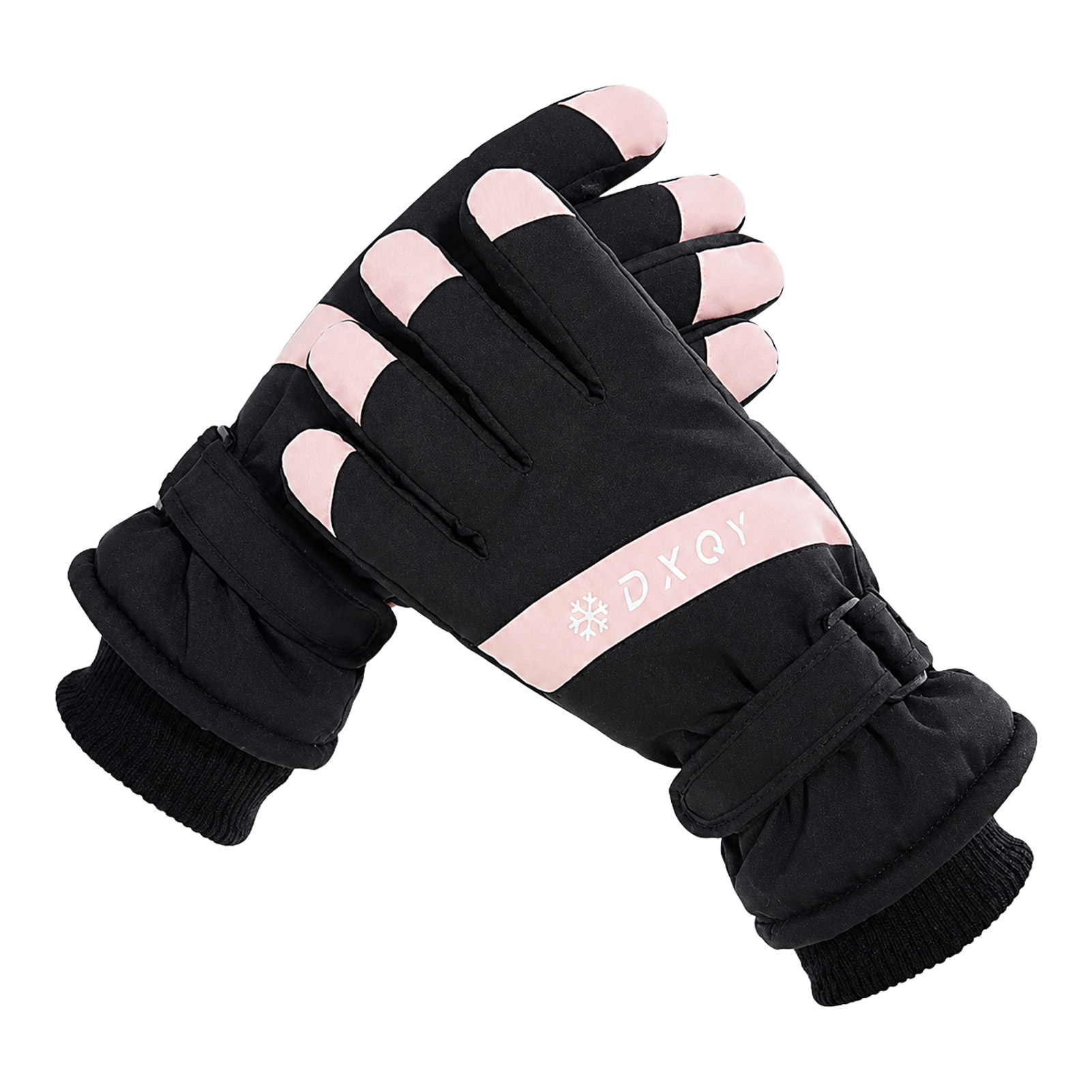Winter Cycling Commute Gear - スキーグローブ フリース裏地 防風 保温 スノーギア 滑り止め付き