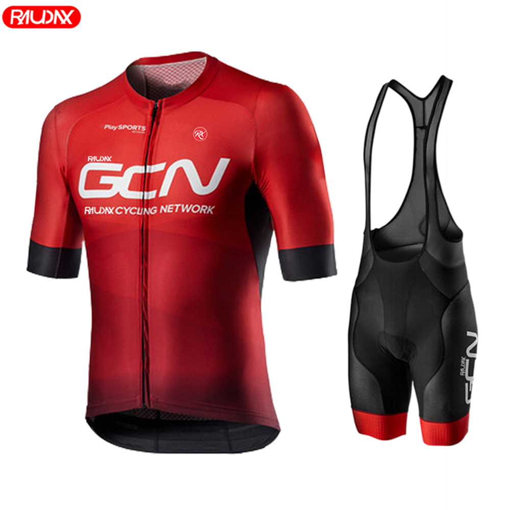 Cycling Commuter Clothing - 2026 Raudax Gcn 夏半袖ジャージ通気性ロードバイクユニフォーム MTB シャツ自転車男性サイクリング服セット