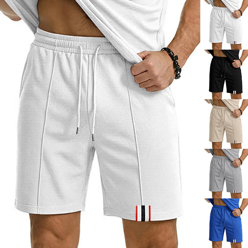 Cycling Shorts For Commute - 夏用カジュアルルーズメンズビーチショーツ速乾性通気性通勤休暇ストレートレッグパンツフィットネスサイクリングキャンプデイリー...