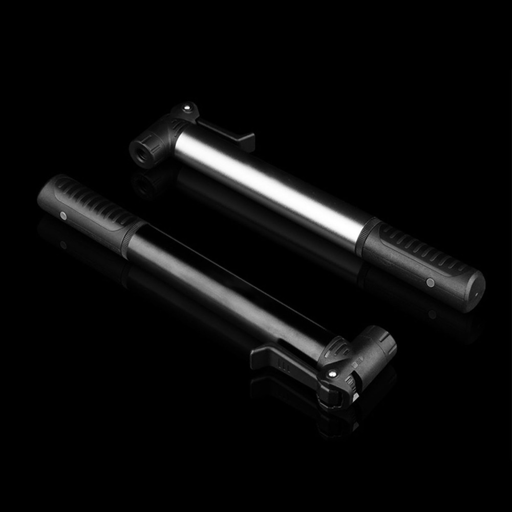 Bike Pump Frame Mount - ポータブルバイクポンプ ミニアルミ合金製、プラスチック製サイクリングポンプ ブラック フレーム取り付けブラケット付き マウンテンバイクポンプ