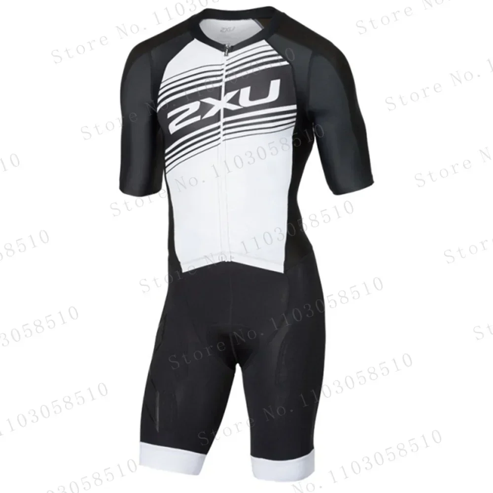 Cycling Commuter Clothing - zxuful ブラック ホワイト トライアスロン スーツ メンズ