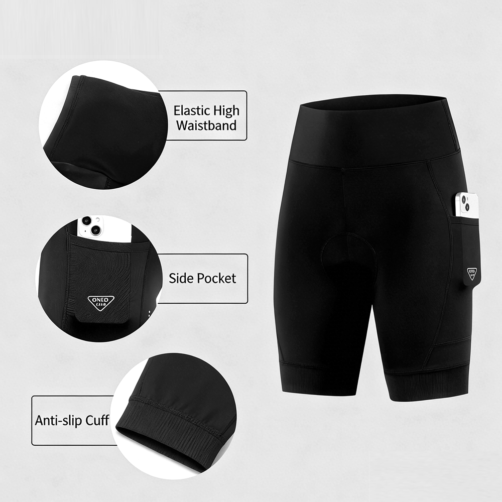 OZZOMM レディース 4D パッド入りサイクルショーツ（ - Cycling Shorts For Commute のレビューと価格