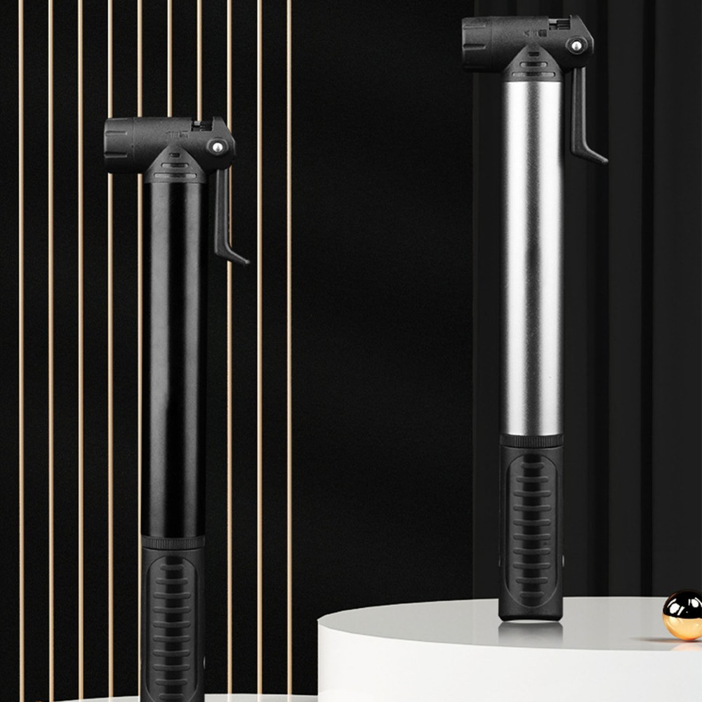 ポータブル自転車ポンプ アルミ合金製、プラスチック製ブラック - Bike Pump Frame Mount のレビューと価格