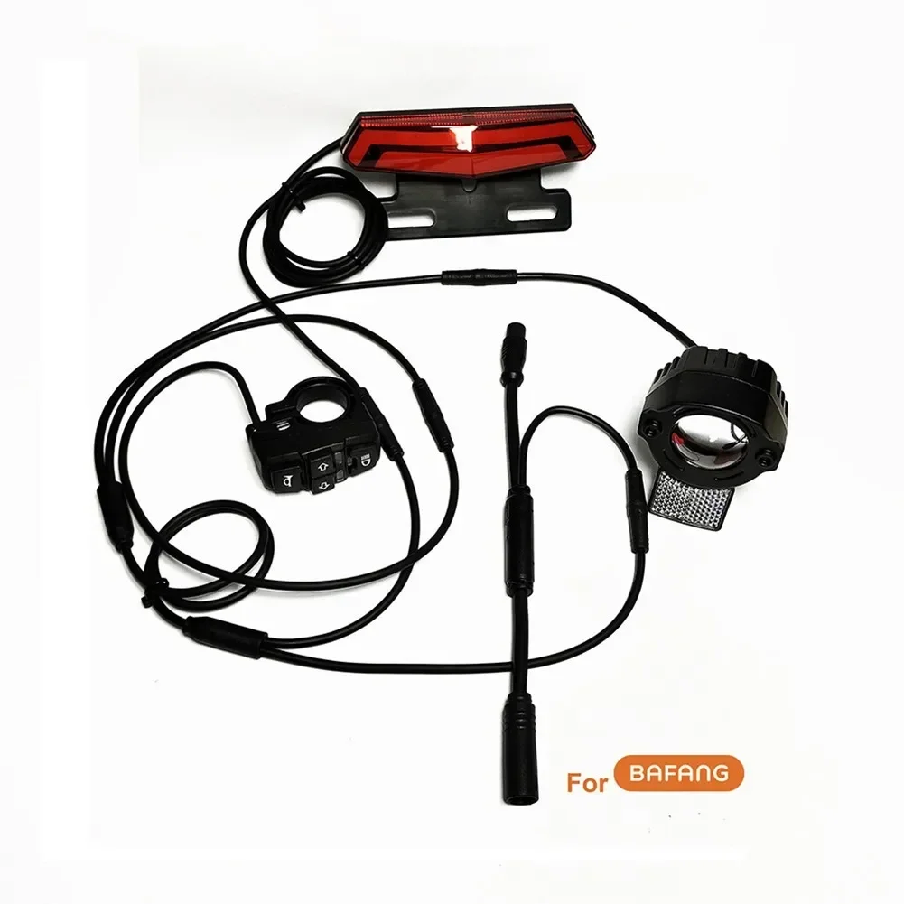 電動自転車ヘッドライトテールライトセット防水ライン電動自転車 - Bike Light Front Rear のレビューと価格