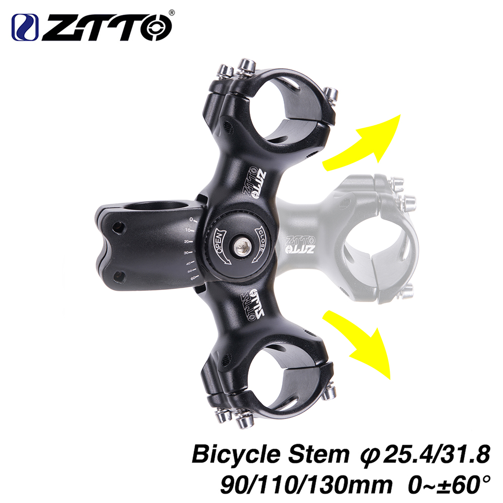 Ztto-自転車の調整可能なステム、サイクリングパーツ、山と - Cycling In City のレビューと価格