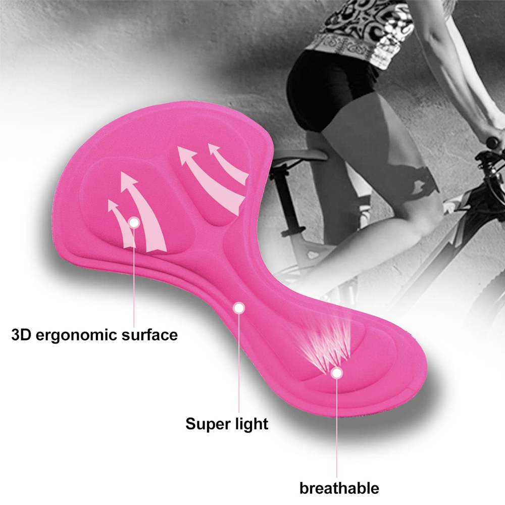 女性用4Dパッド入りサイクリング用インナー – 通気性に優れ - Cycling Shorts For Commute のレビューと価格
