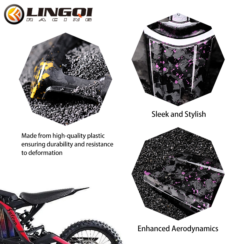 LINGQI フロントリアマッドガードピットダートバイクオー - Bike Light Front Rear のレビューと価格