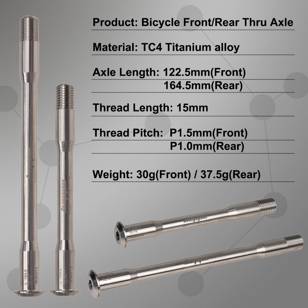 HEPPE超軽量チタン合金スルーアクスルMTB/ロードバイク - Bike Light Front Rear のレビューと価格