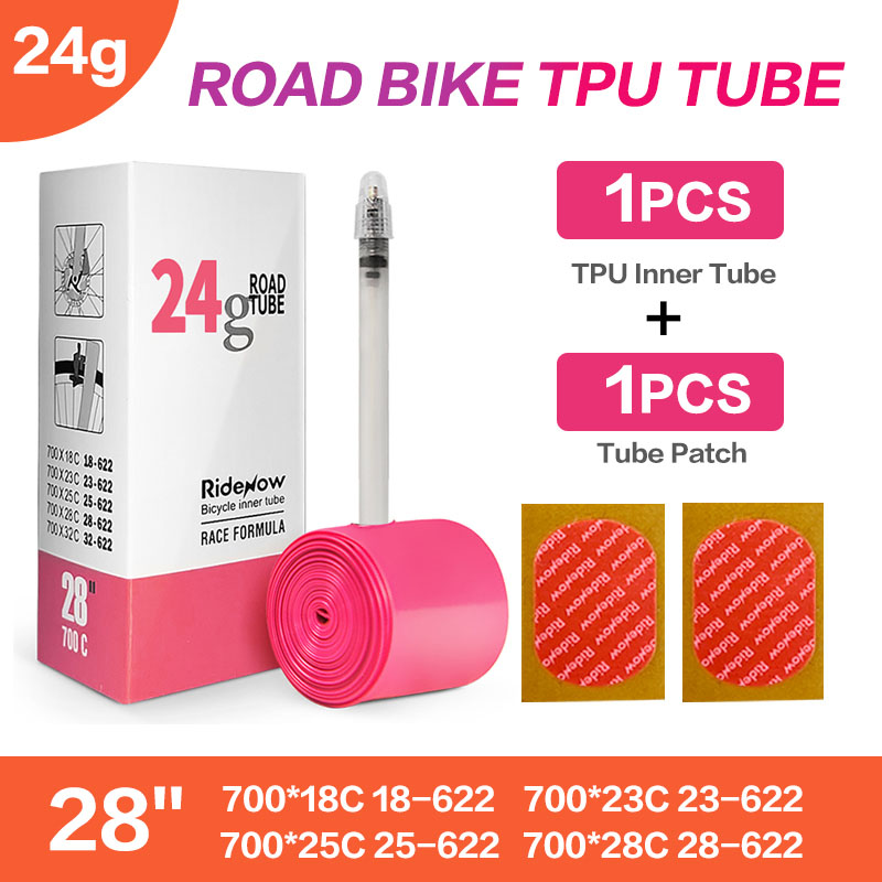 RideNow 超軽量自転車インナーチューブ 700 X 1 - Inner Tube 700C のレビューと価格