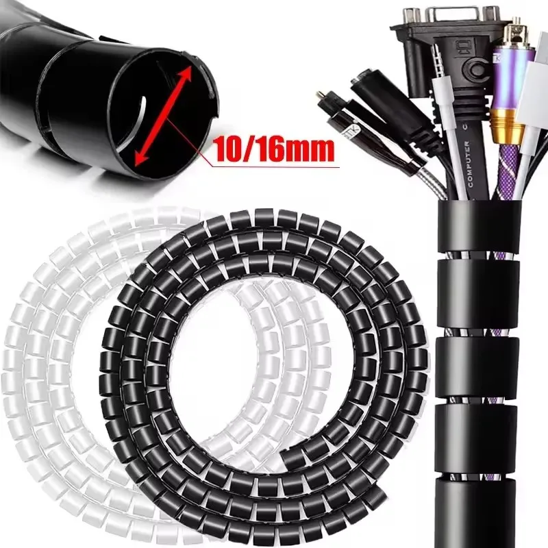 2 メートル/1 メートル柔軟なスパイラルケーブルワイヤープ - Cable Lock Flexible のレビューと価格