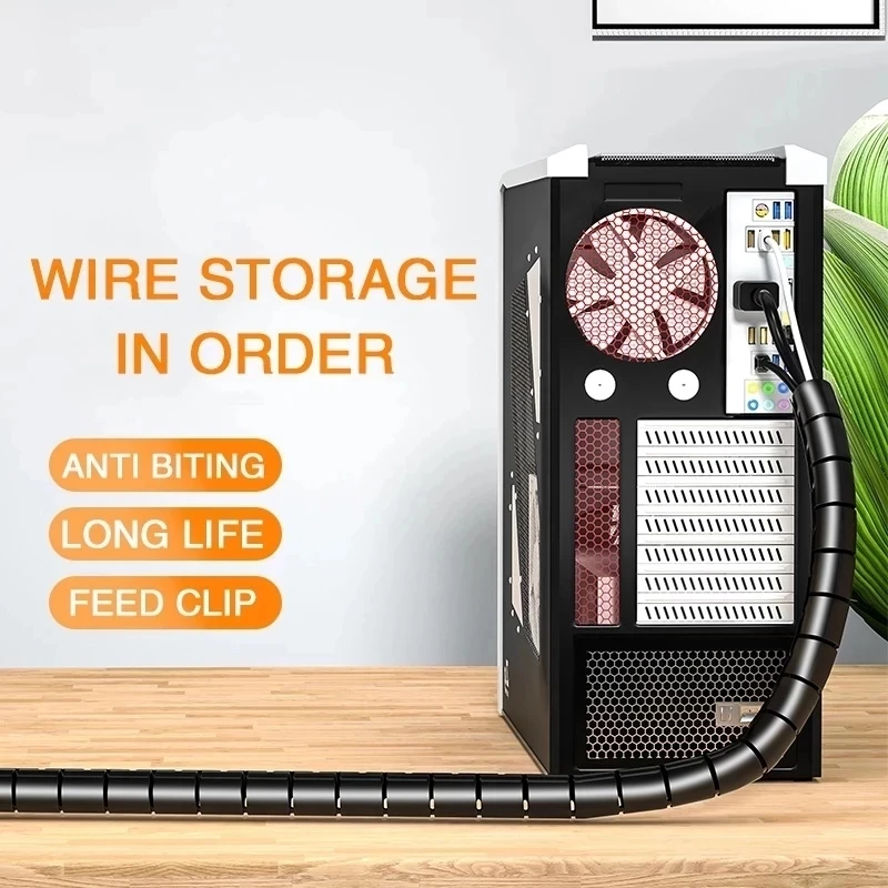 2 メートル/1 メートル柔軟なスパイラルケーブルワイヤープ - Cable Lock Flexible のレビューと価格