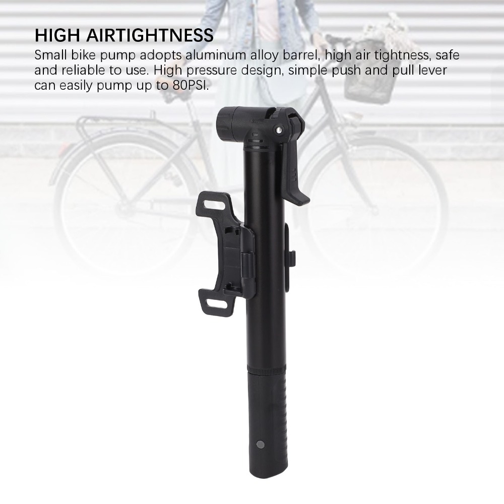 ポータブル自転車ポンプ アルミ合金製、プラスチック製ミニサイ - Bike Pump Frame Mount のレビューと価格