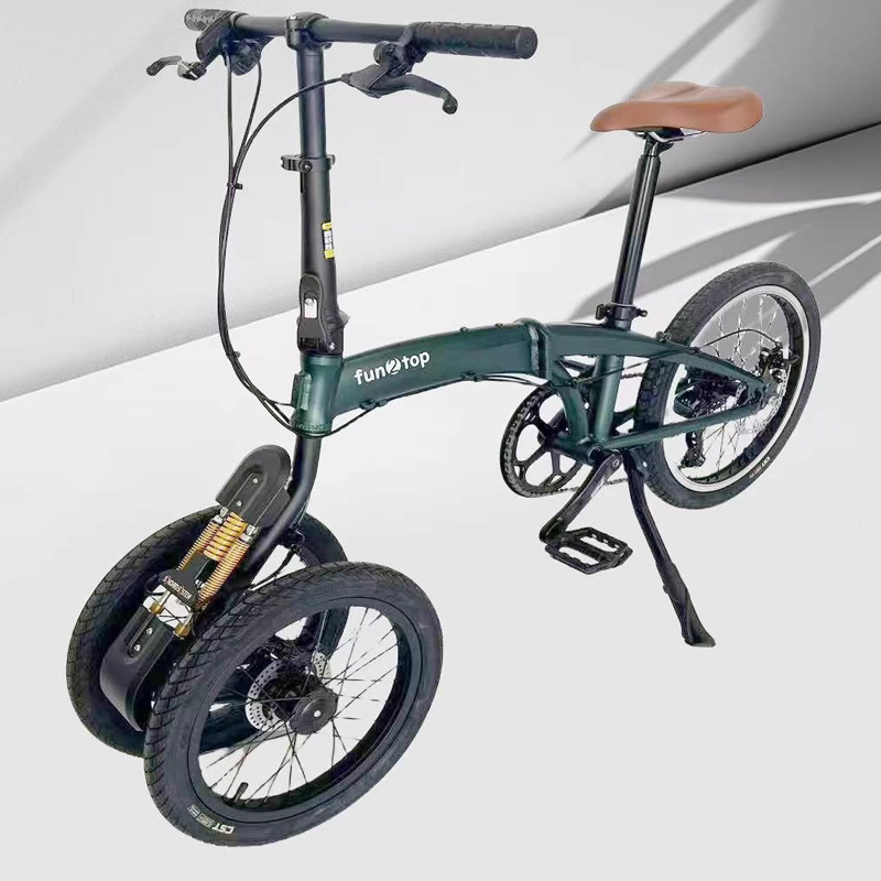 20/16インチ デュアルフロントホイール折りたたみ自転車  - Commuter Biking のレビューと価格