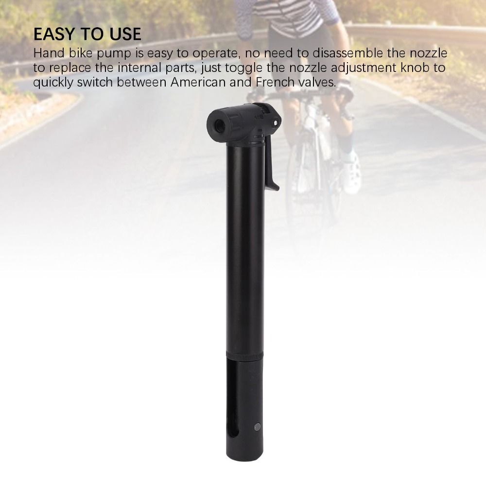 ポータブルバイクポンプ ミニアルミ合金製、プラスチック製サイ - Bike Pump Frame Mount のレビューと価格