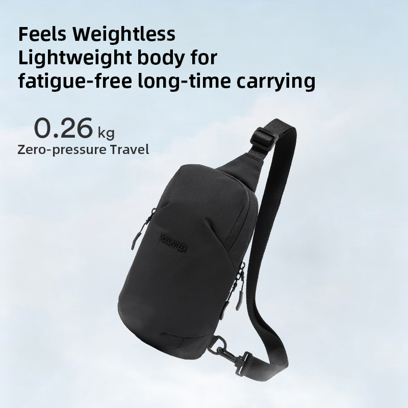 VOLUNTEER 2.5L スリングチェストバッグ メンズ - Waterproof Cycling Commute のレビューと価格