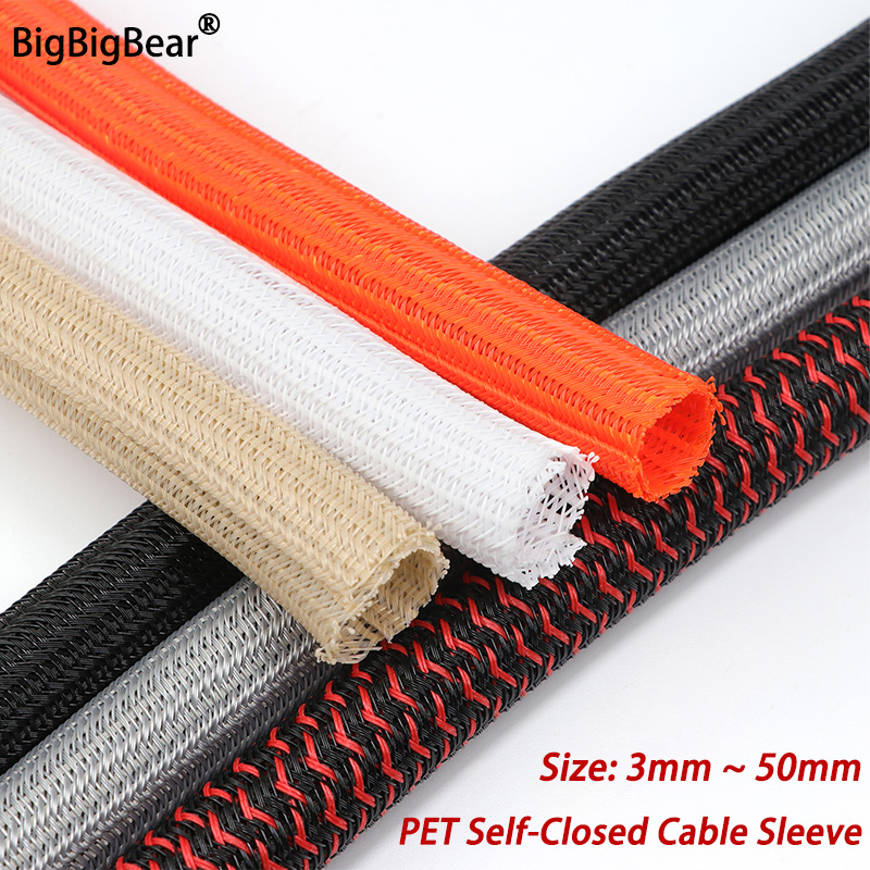 3/5/10m PET ケーブルスリーブ セルフクローズド  - Cable Lock Flexible のレビューと価格