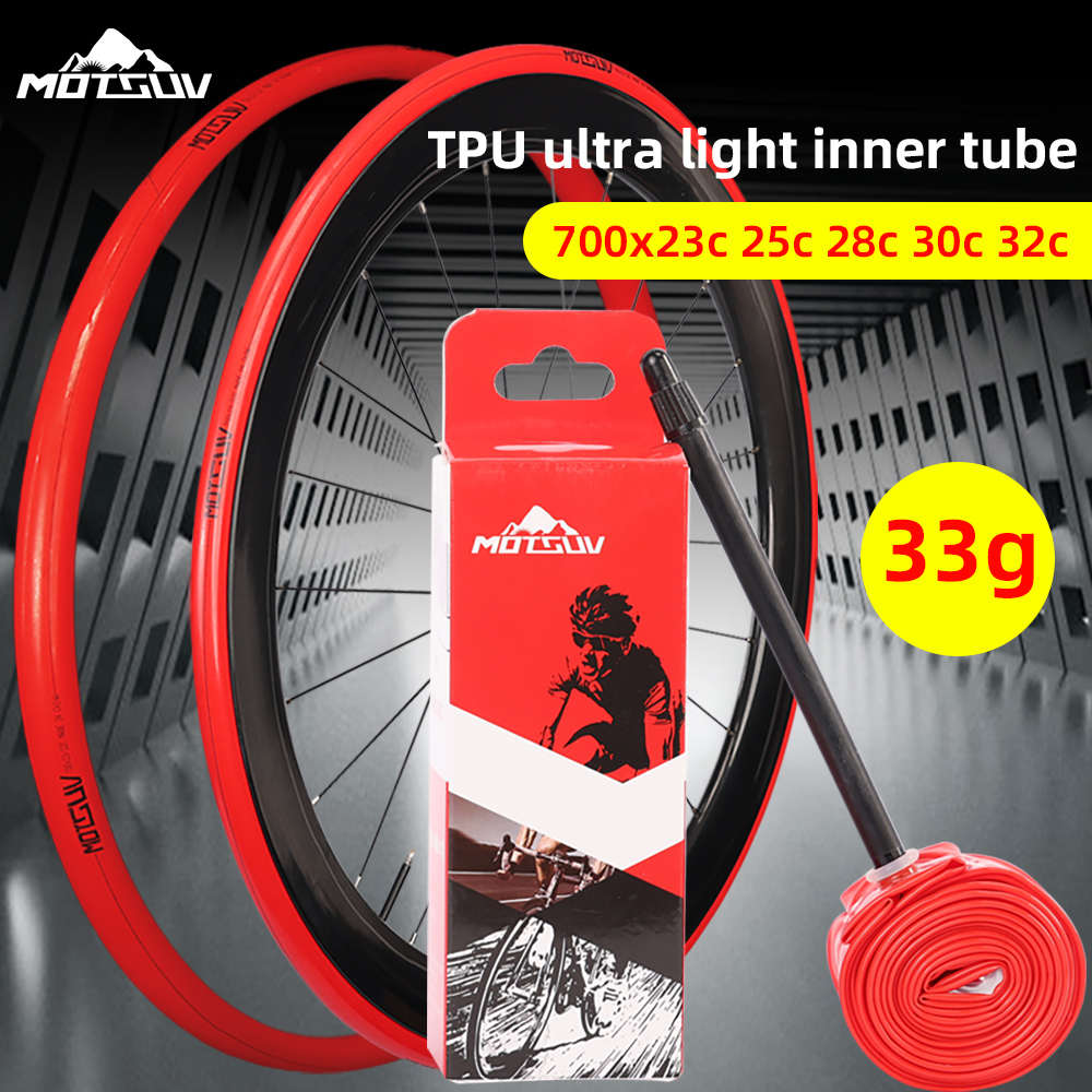 28gロードバイク用TPUインナーチューブ 700x23C  - Inner Tube 700C のレビューと価格
