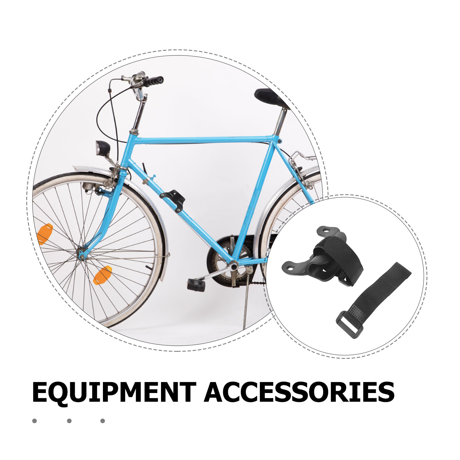 1セット自転車ポンプホルダー 自転車ポンプブラケット 軽量プ - Bike Pump Frame Mount のレビューと価格